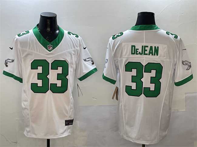 Men%27s Philadelphia Eagles #33 Cooper DeJean White F.U.S.E Vapor Untouchable Limited Stitched Jersey->indianapolis colts->NFL Jersey
